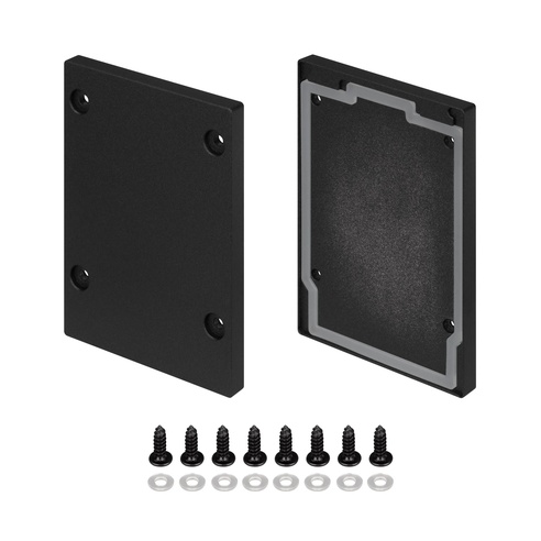 Заглушка IP-LINE-5475 BLACK глухая (Arlight, Металл)