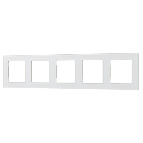 Рамка стеклянная FRM-GLARE-GS-5-WH (Arlight, -)