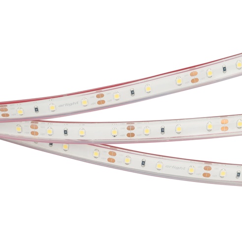 Лента светодиодная RTW 2-5000PGS 12V Warm (3528, 300 LED, LUX) (Arlight, 4.8 Вт/м, IP67)