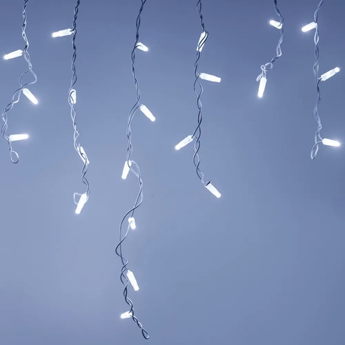 Светодиодная гирлянда ARD-EDGE-CLASSIC-2400x600-WHITE-88LED-FLASH WHITE (230V, 6W) (Ardecoled, IP65)