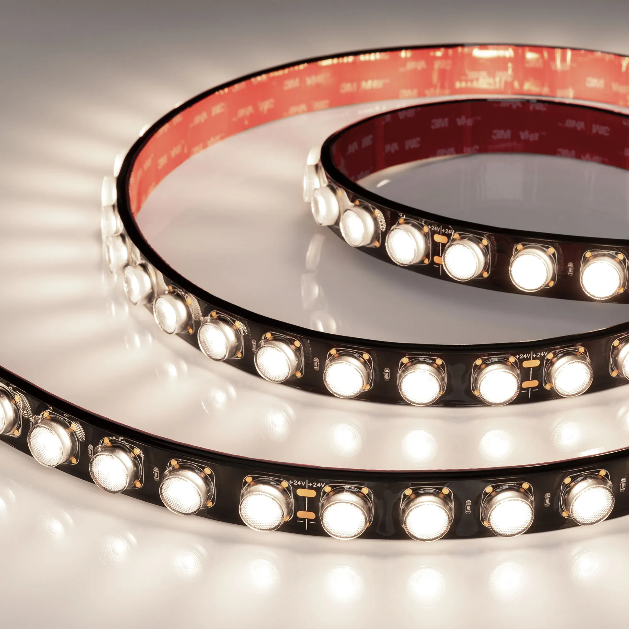 Лента светодиодная герметичная FLT-PS-A42-BLACK-23mm 24V Day4000 (21 W/m, IP67, 30deg, 5m) (Arlight, -) - изображение товара