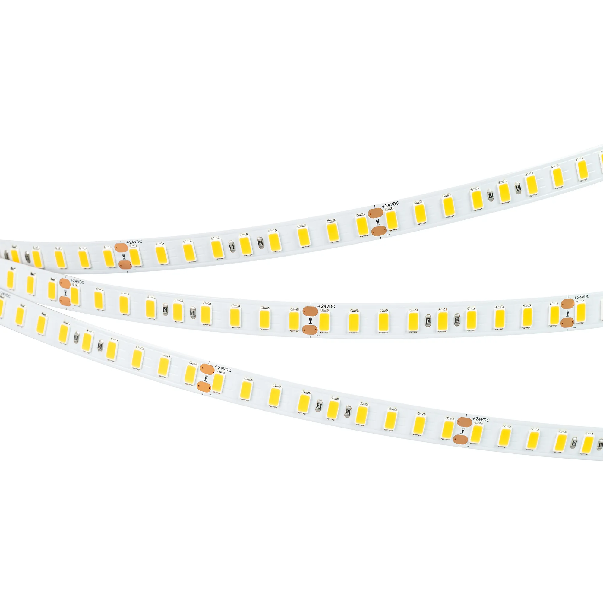 Лента светодиодная ULTRA-C126-10mm 24V Warm3500 (14.4 W/m, IP20, 5630, 5m) (Arlight, высок.эфф.200 лм/Вт)