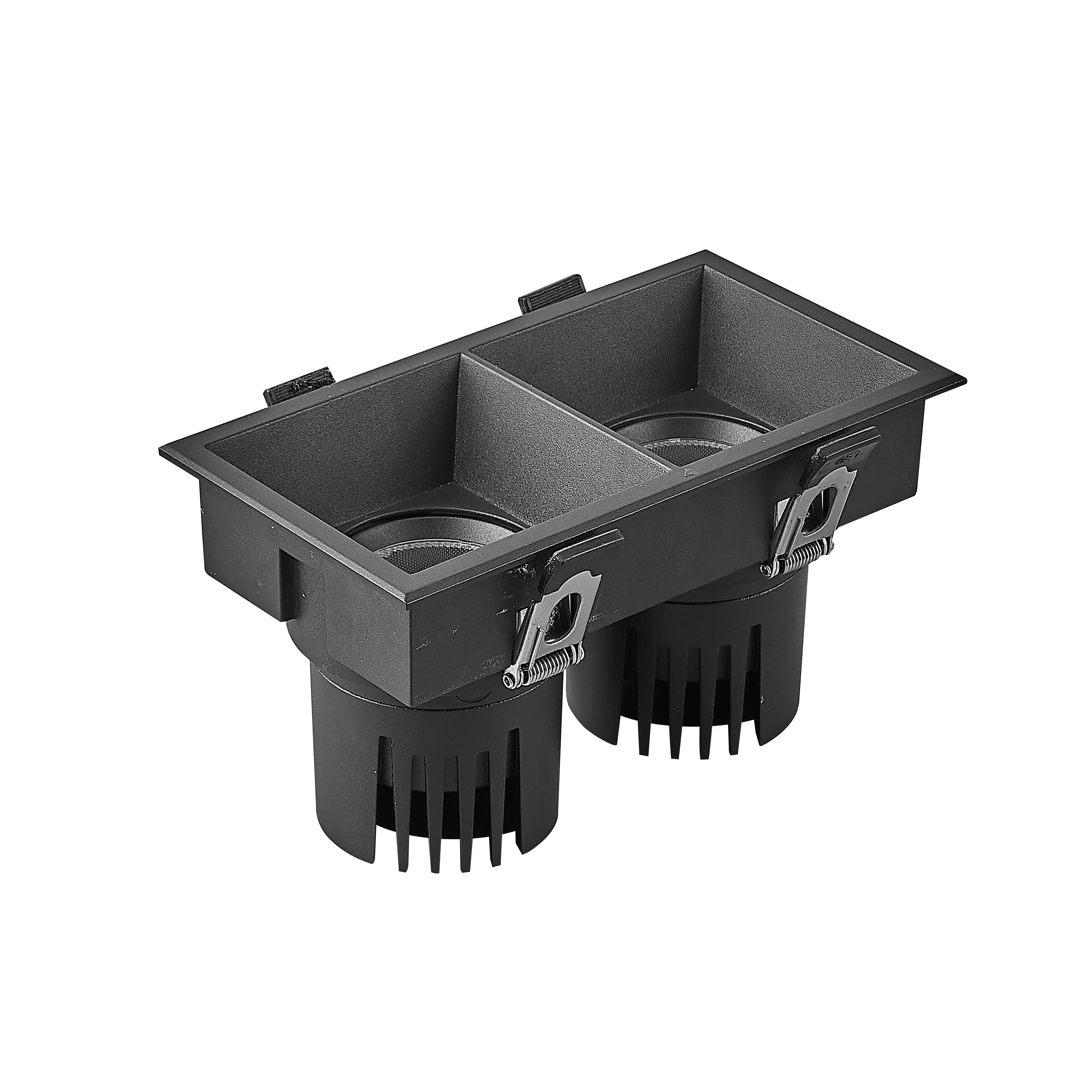Светильник MS-FLOW-BUILT-S157x85-2x6W Warm3000 (BK, 38 deg, 230V) (Arlight, IP20 Металл, 5 лет)