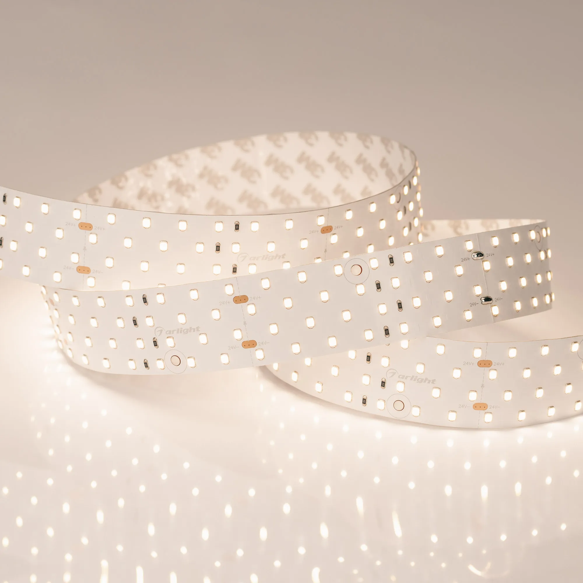 Лента светодиодная RT-A280-36mm 24V Warm3000 CRI98 (30 W/m, IP20, 2835, 2.5m) (Arlight, Открытый)