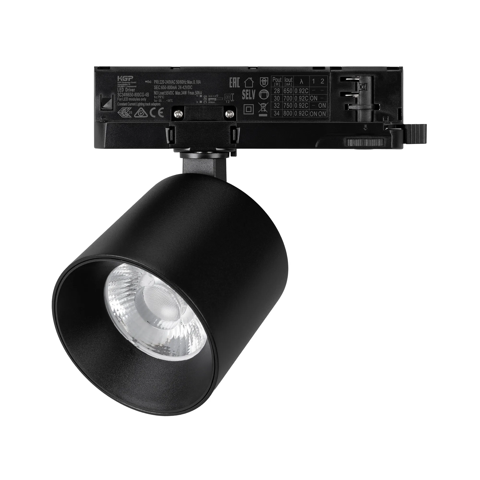 Светильник LGD-DYKE-4TR-R90-26W Day4000 (BK, 20 deg, 230V) (Arlight, IP20 Металл, 5 лет)