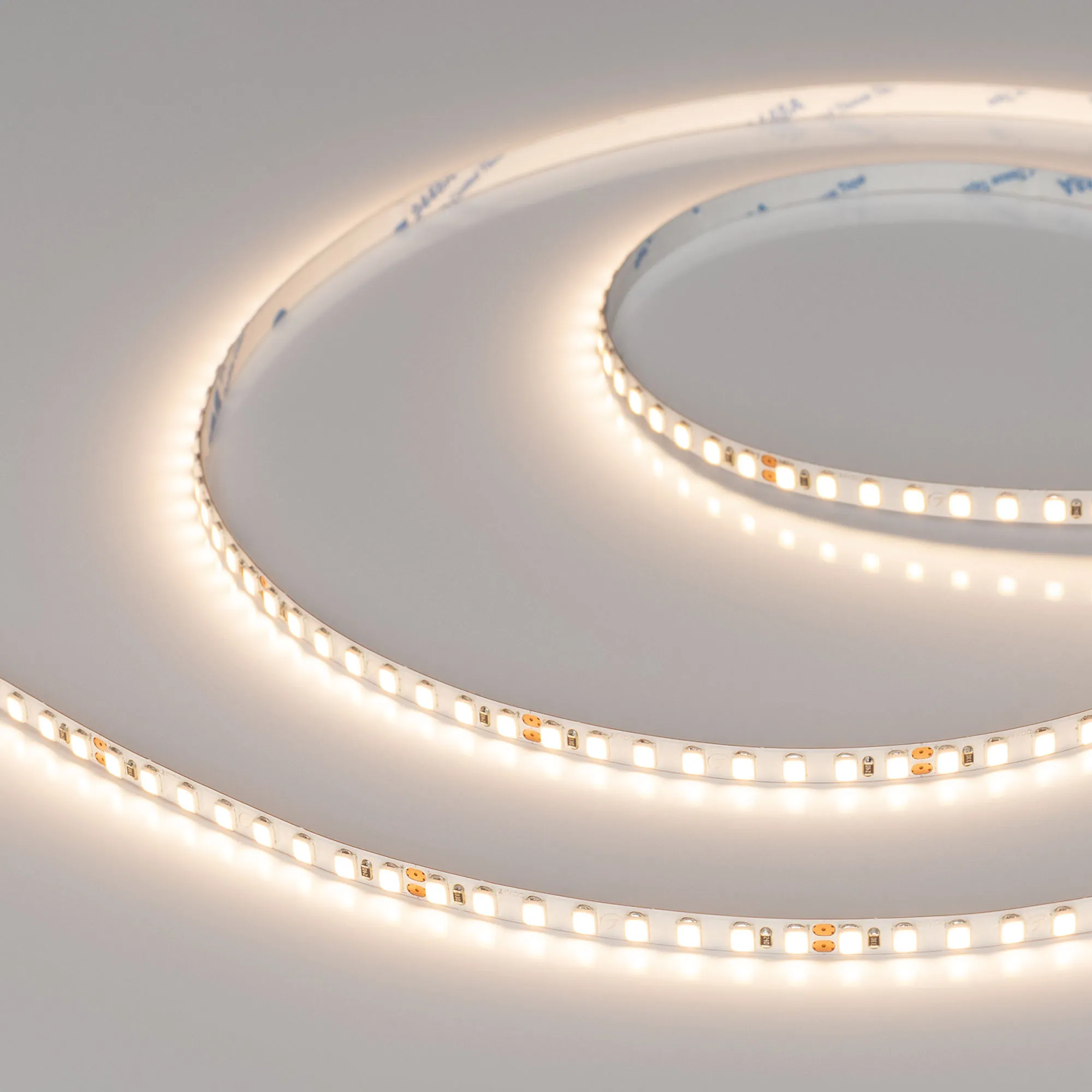 Лента светодиодная RT-A160-5mm 24V Warm3000 (15 W/m, IP20, 2835, 5m) (Arlight, Открытый)