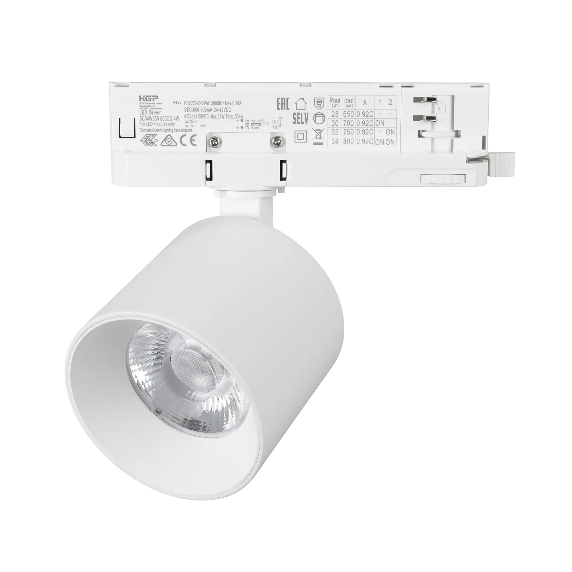 Светильник LGD-DYKE-4TR-R90-26W Day4000 (WH, 50 deg, 230V) (Arlight, IP20 Металл, 5 лет)