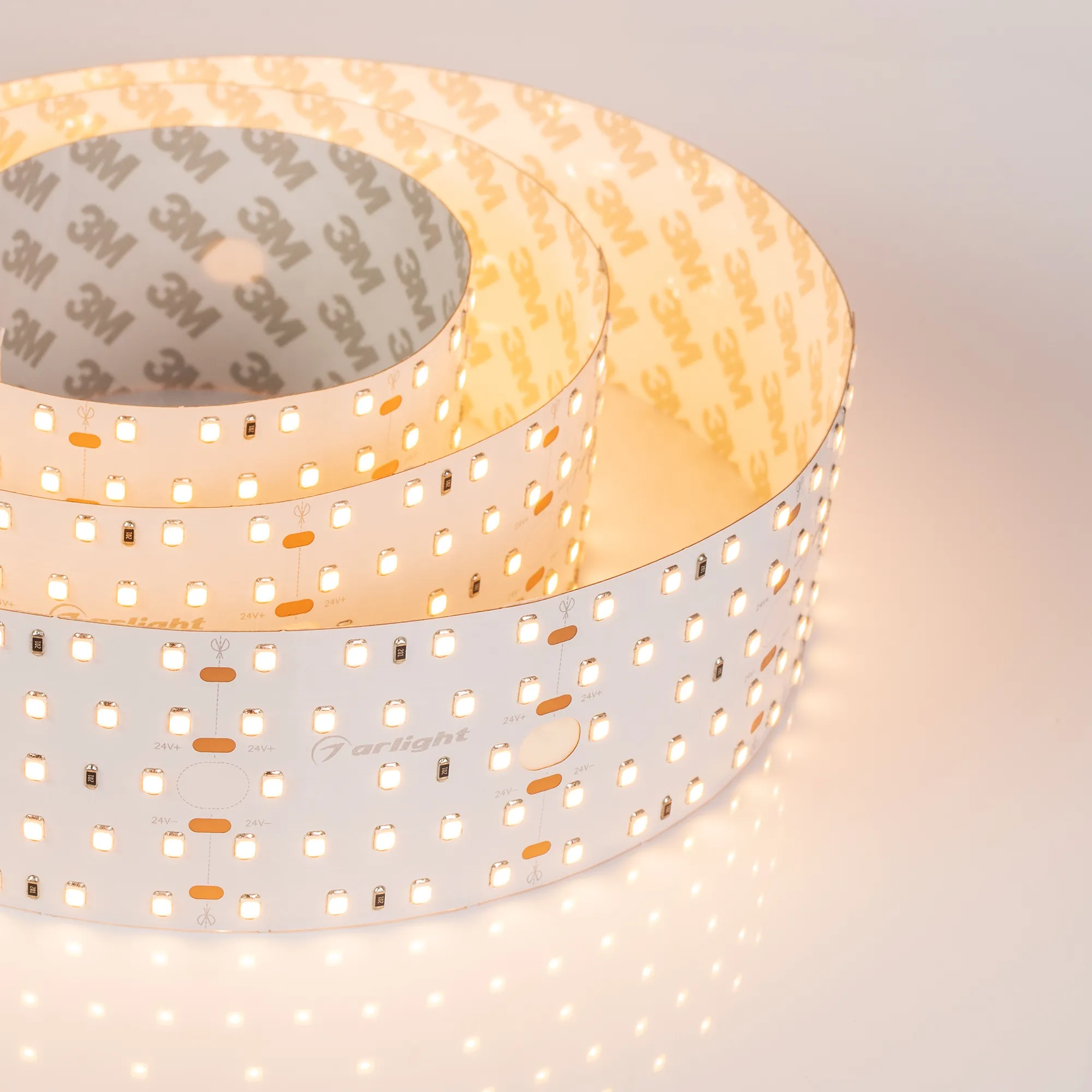 Лента светодиодная S2-A420-52mm 24V Warm3000 (30 W/m, IP20, 2835, 2.5m) (Arlight, Открытый)