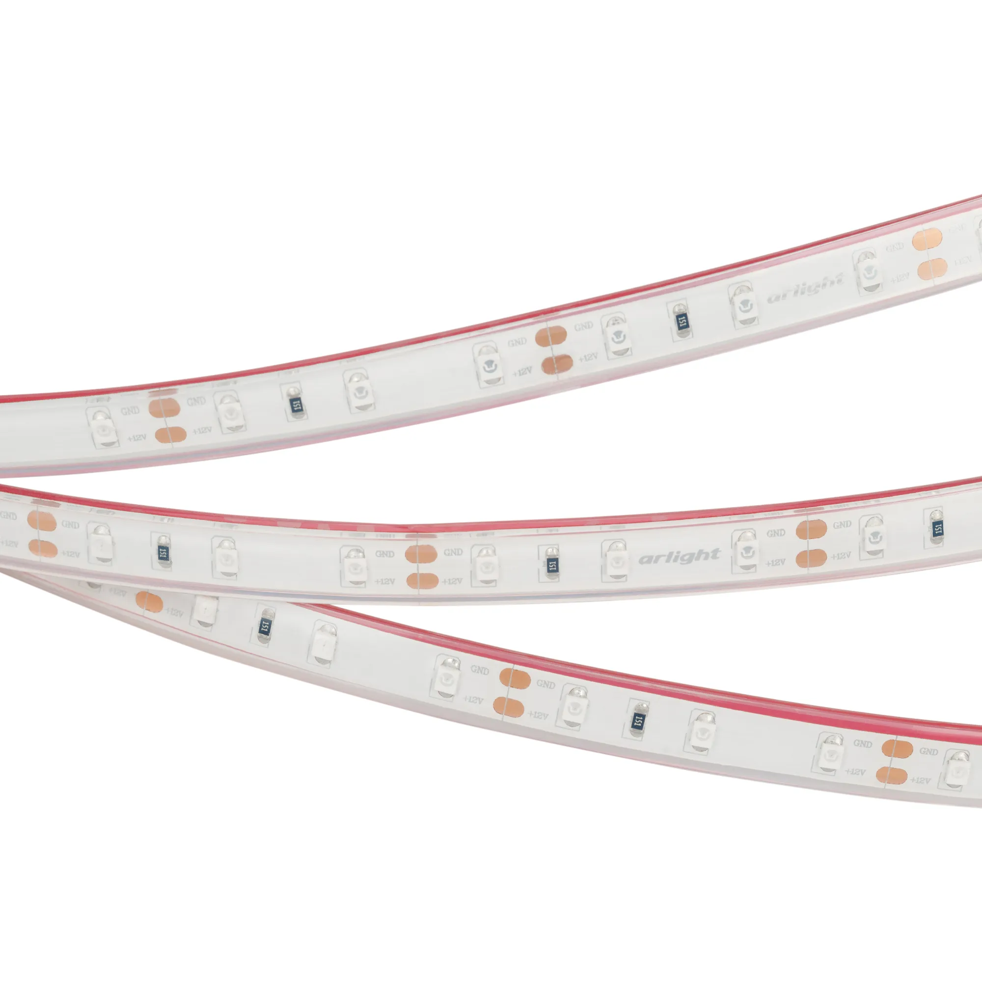 Лента светодиодная герметичная RTW-PGS-A60-11mm 12V Green (4.8 W/m, IP67, 2835, 5m) (Arlight, -)